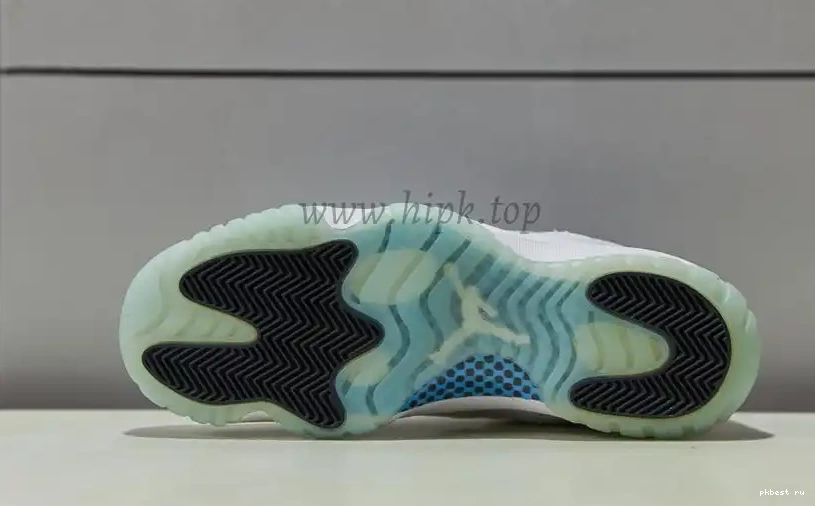 Low Air Authentic Jordan 11 Columbia 0613